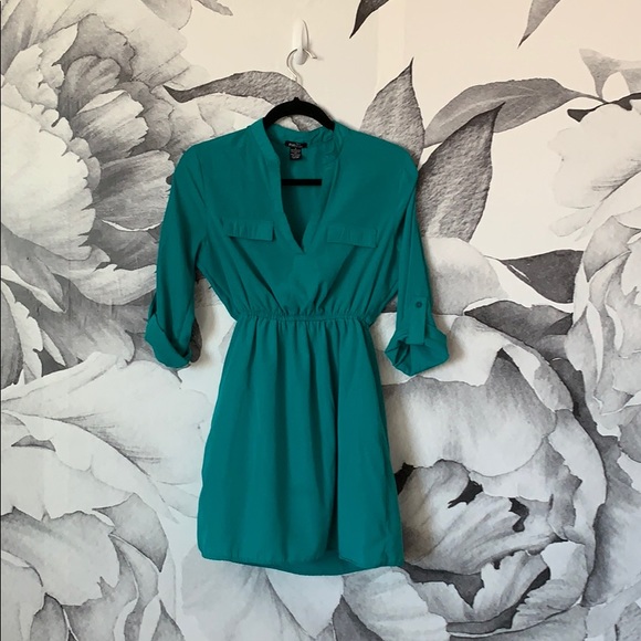 Rue21 Dresses & Skirts - Teal Rue 21 business casual dress